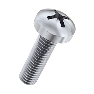 Stainless Steel Machine Screw M4 x 16mm 